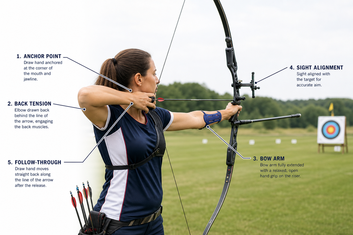 how to shoot further with your recurve bow