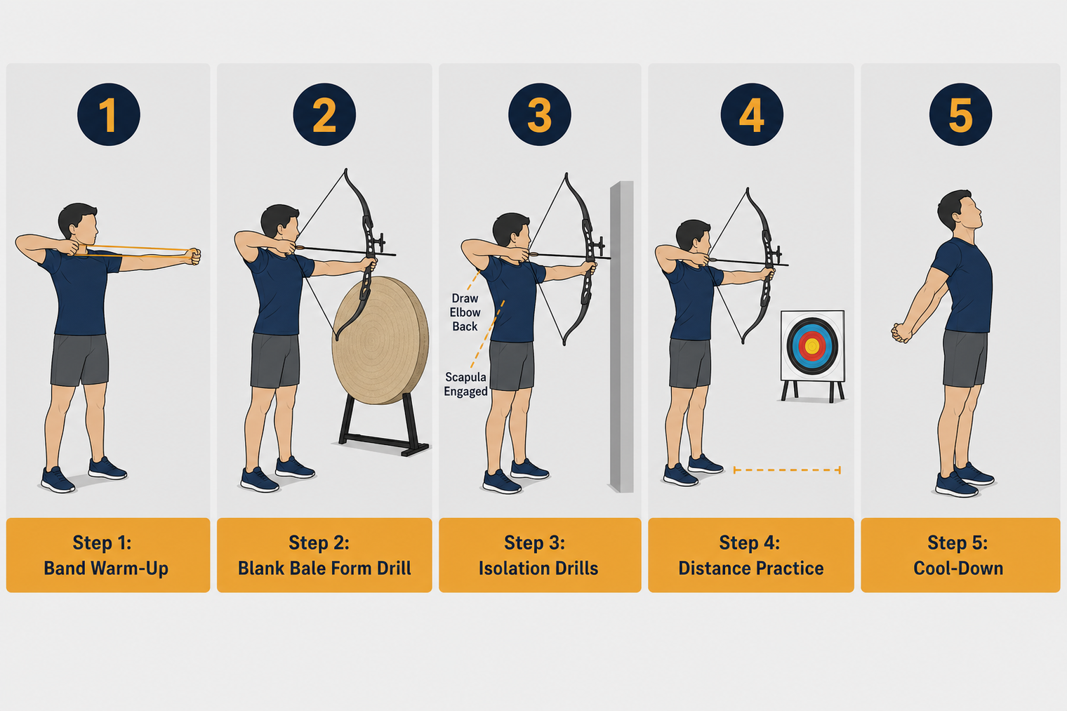 how to use archery exercises in training