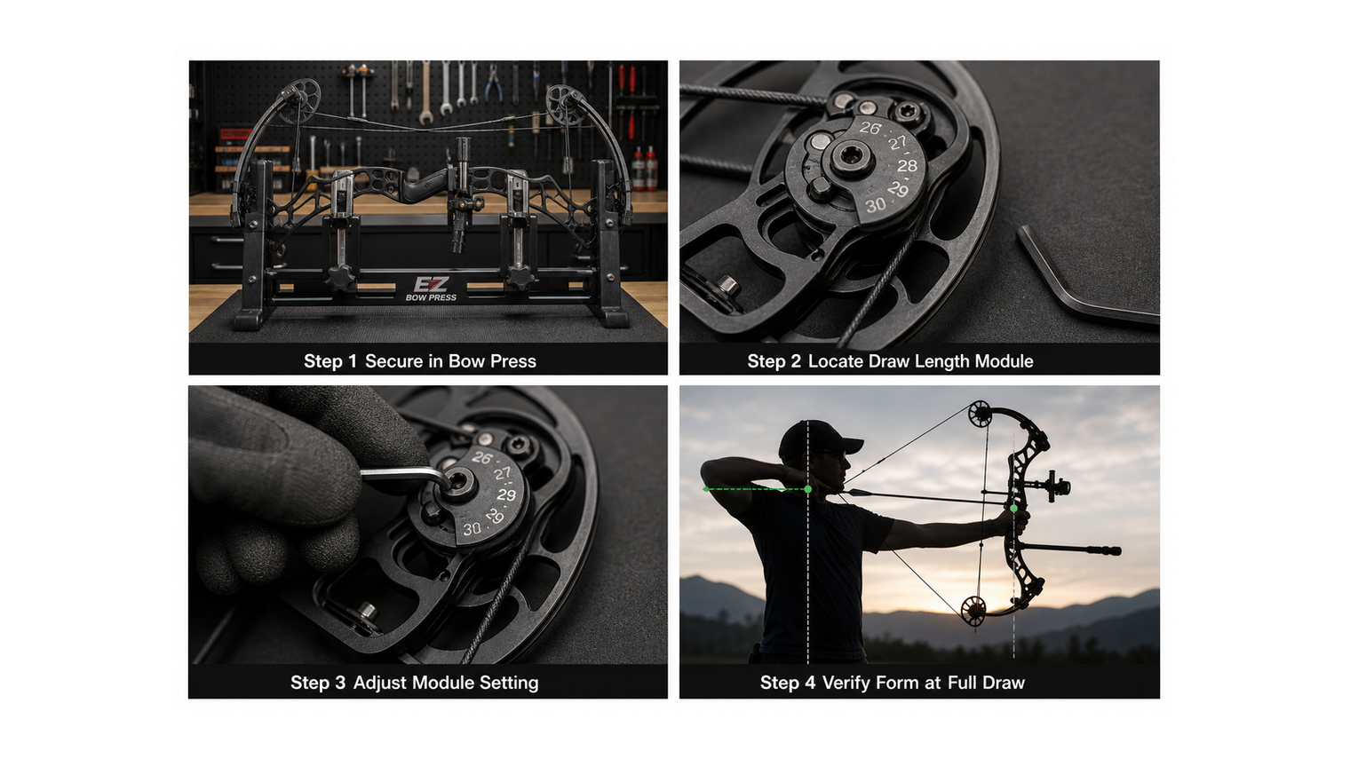 How to Adjust Compound Bow Draw Length: A Step-by-Step Guide