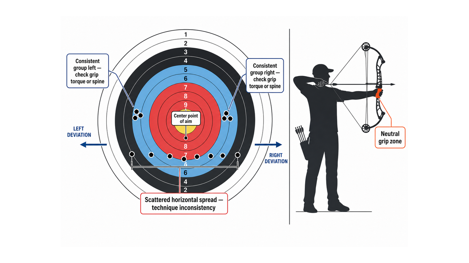archer s choice go left or right