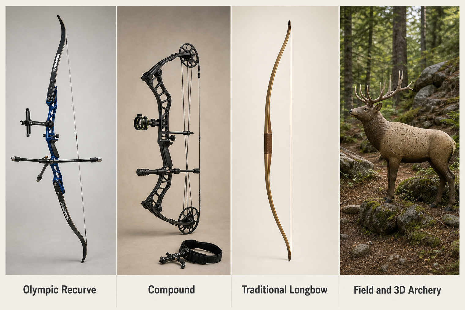 types of archery