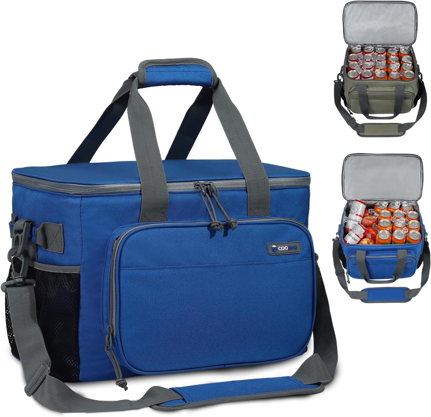 Large Cooler Bag 40 Cans Insulated Lunch Bag Lightweight Portable Cool