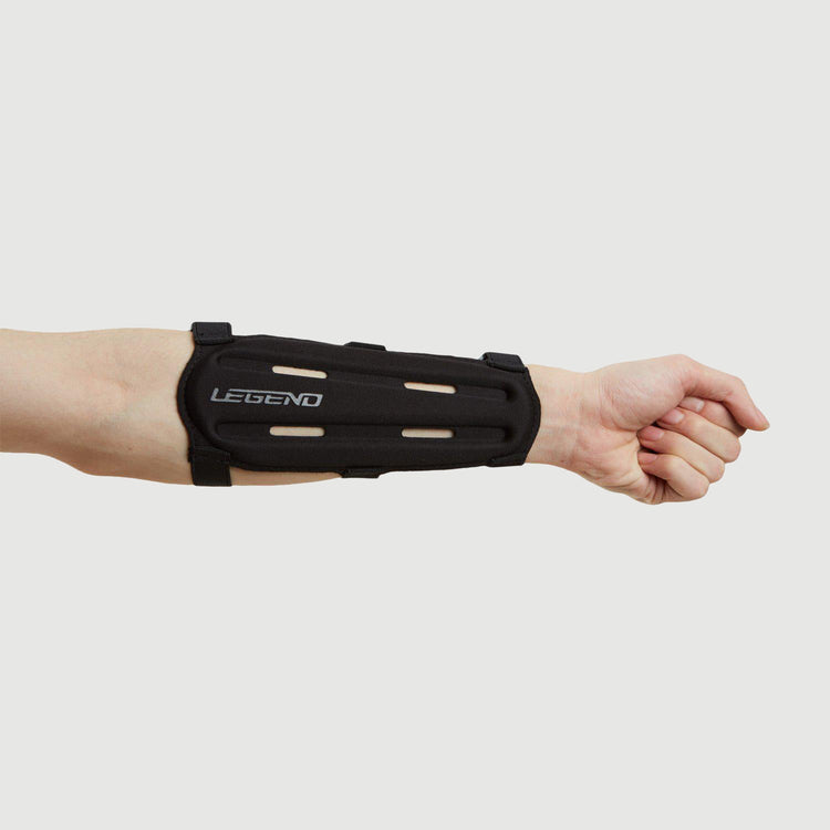 Protect Your Arms with Total Comfort and Flexibility - Red XT Armguard - Legend Archery