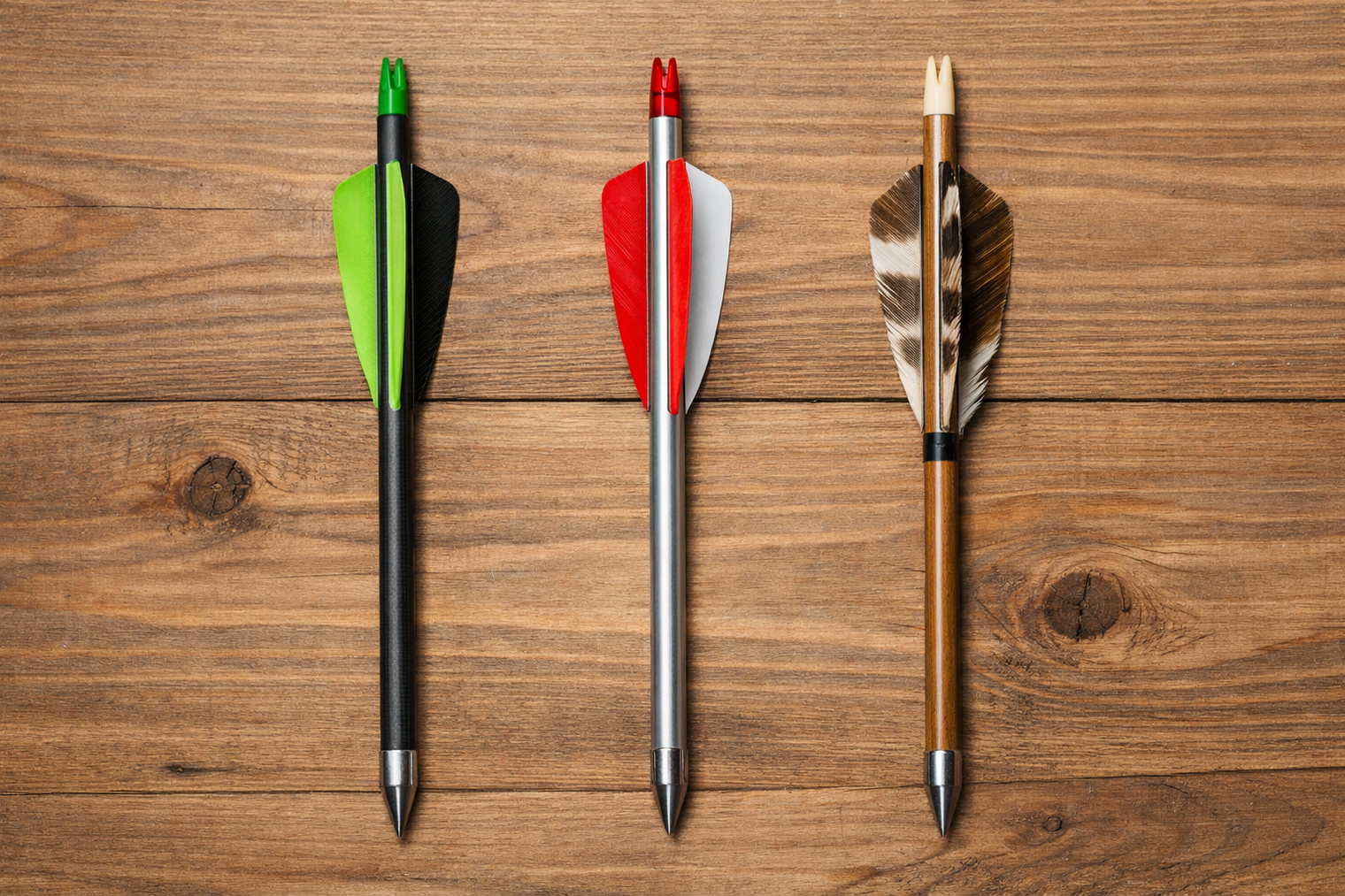 Should Your Arrows Be Carbon, Aluminum, or Wood?