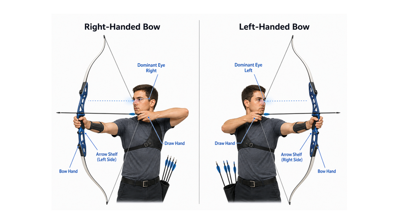should i shoot a right or left handed bow