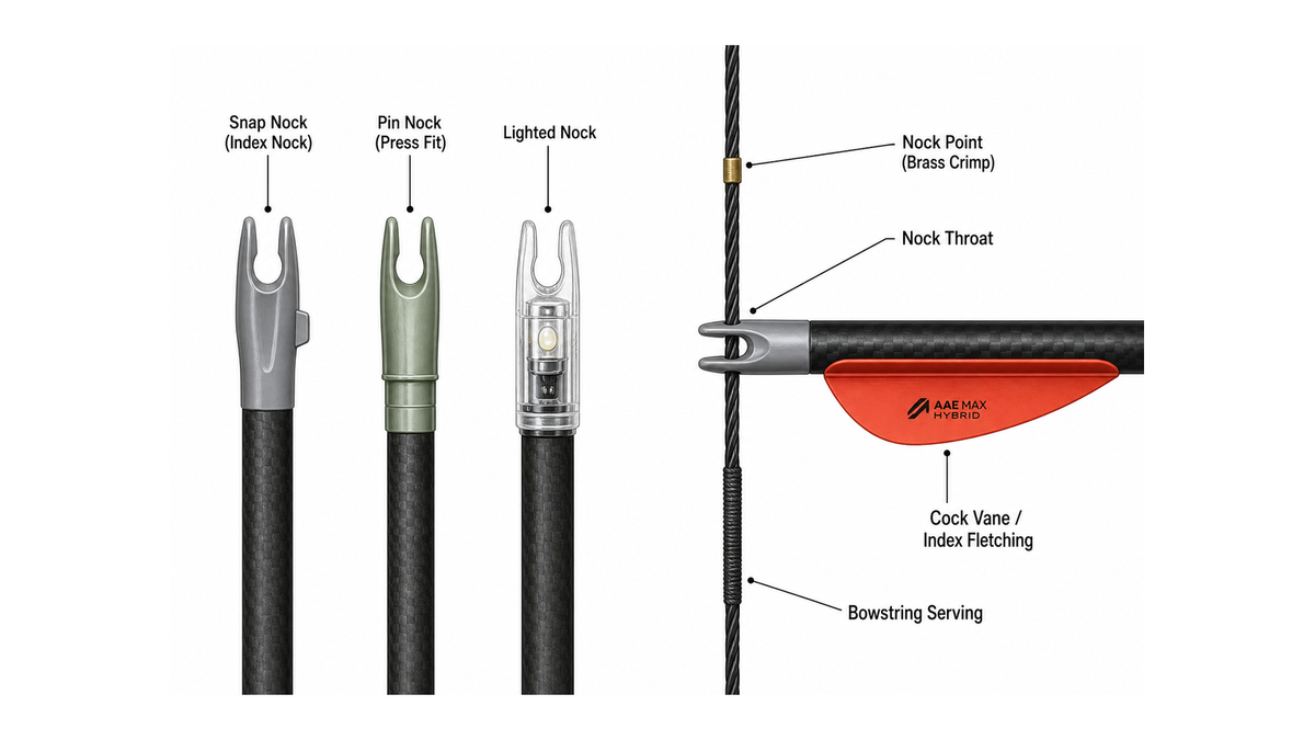 3 things you should know about arrow nocks