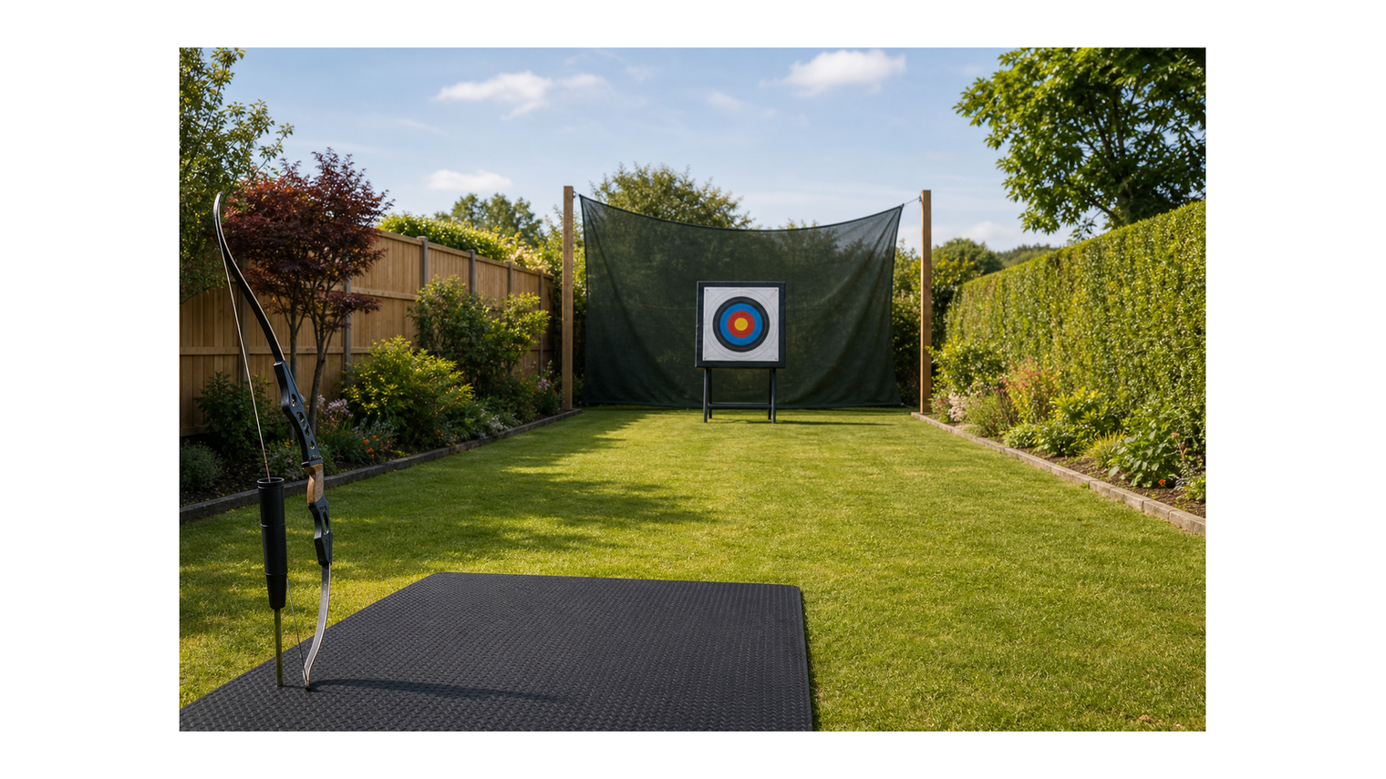 how to create your own backyard archery paradise