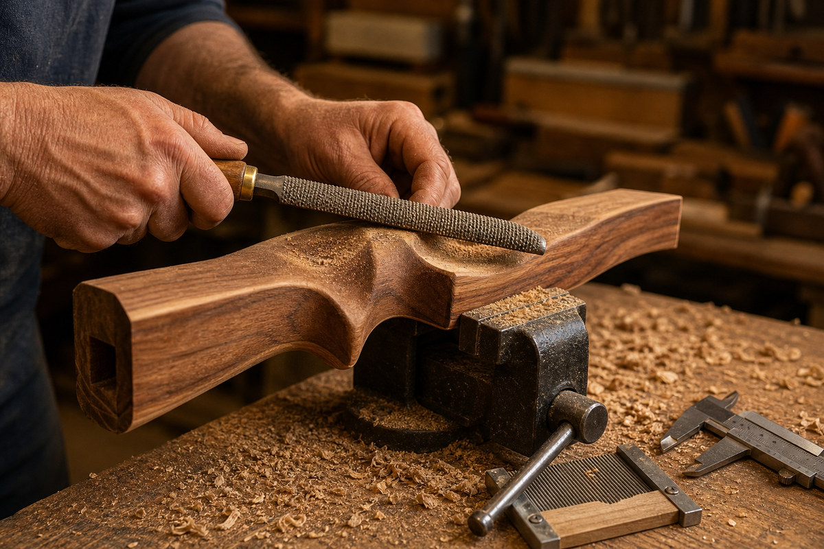 how to make a custom recurve grip