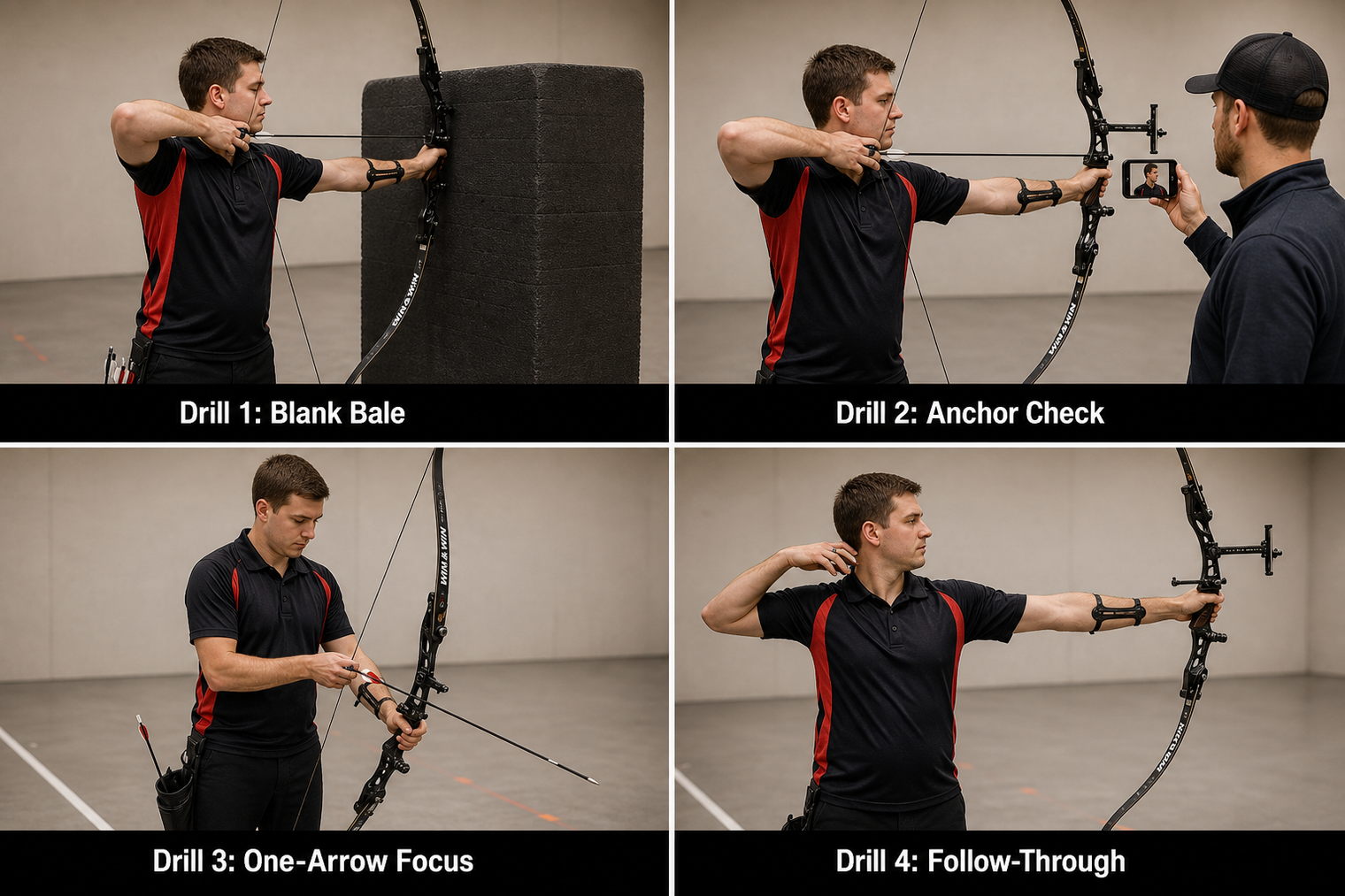 4 archery shooting drills to improve your skills