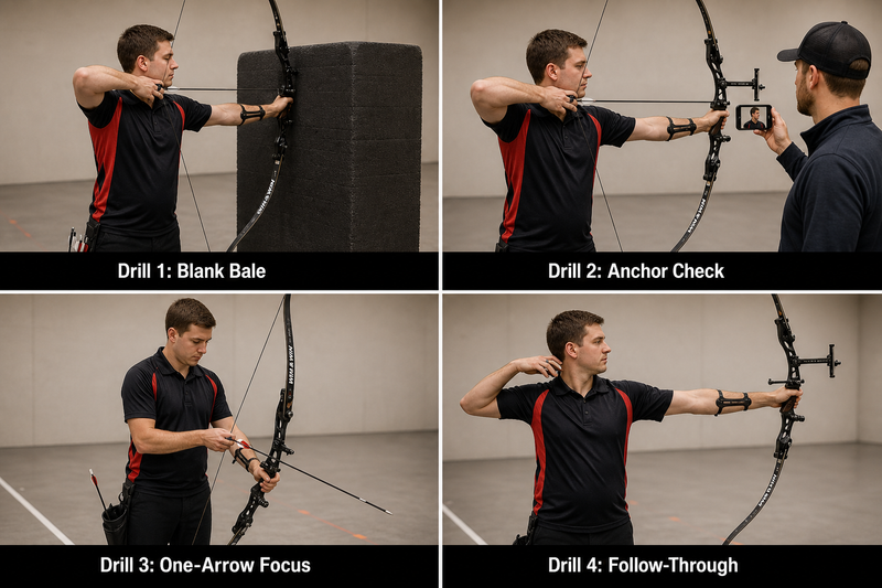 4 archery shooting drills to improve your skills