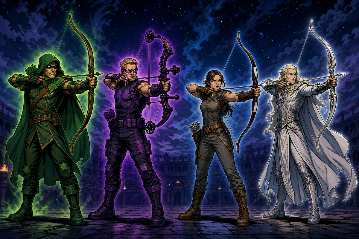 battle of the bows who would win in a comic book archery battle