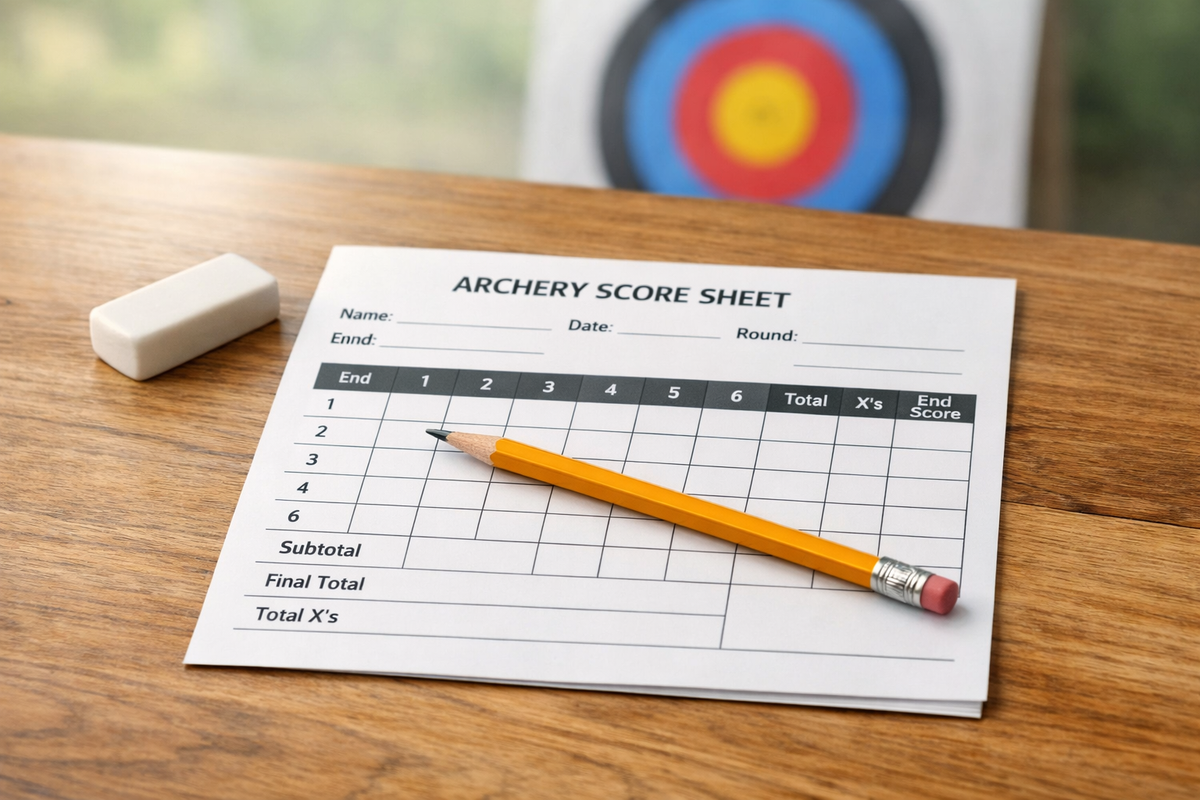 archery score sheet pdf
