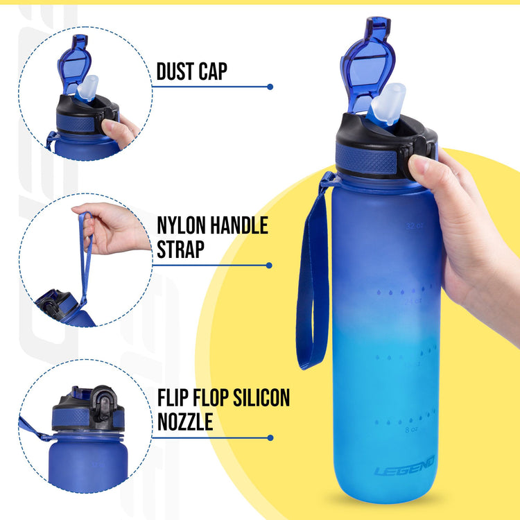 Reusable Tritan Sport Water Bottle - 32oz  - BPA Free