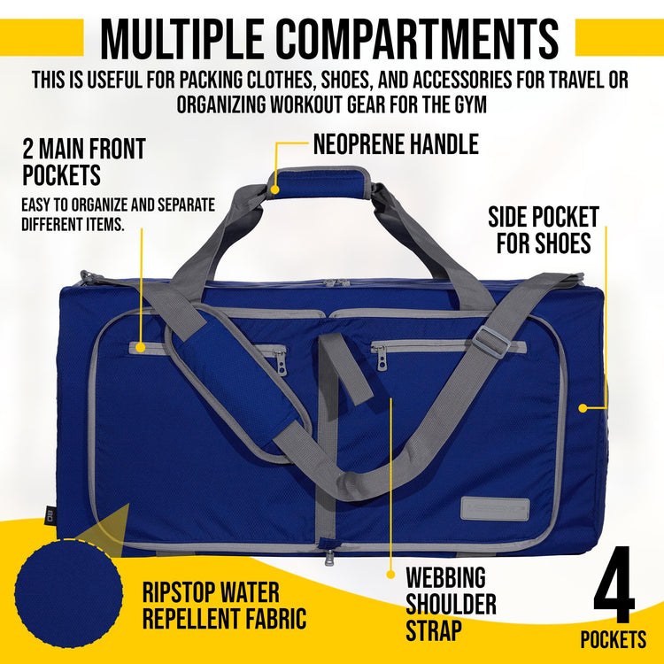 Foldable Travel Duffel Bag