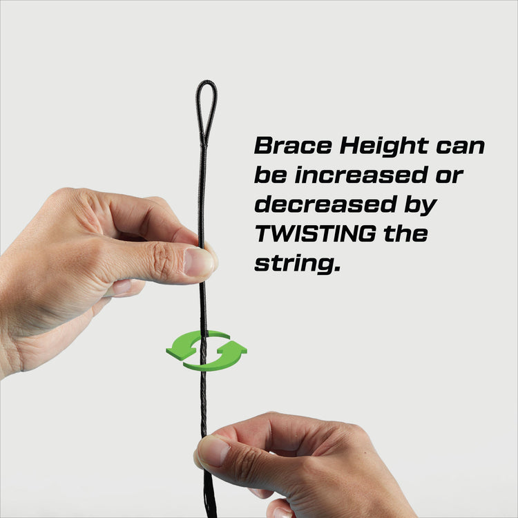 Easy setup -  Dacron Bowstring