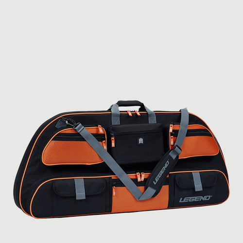 archery tackle bag LEGEND Wolf Genesis Compound Bow Case - NASP Travel for Genesis Bows with Foam Padding, Backpack Straps, External Pockets & Nylon Lining ABS Net Weight Equipment Bag | S.A.F.E. Archery