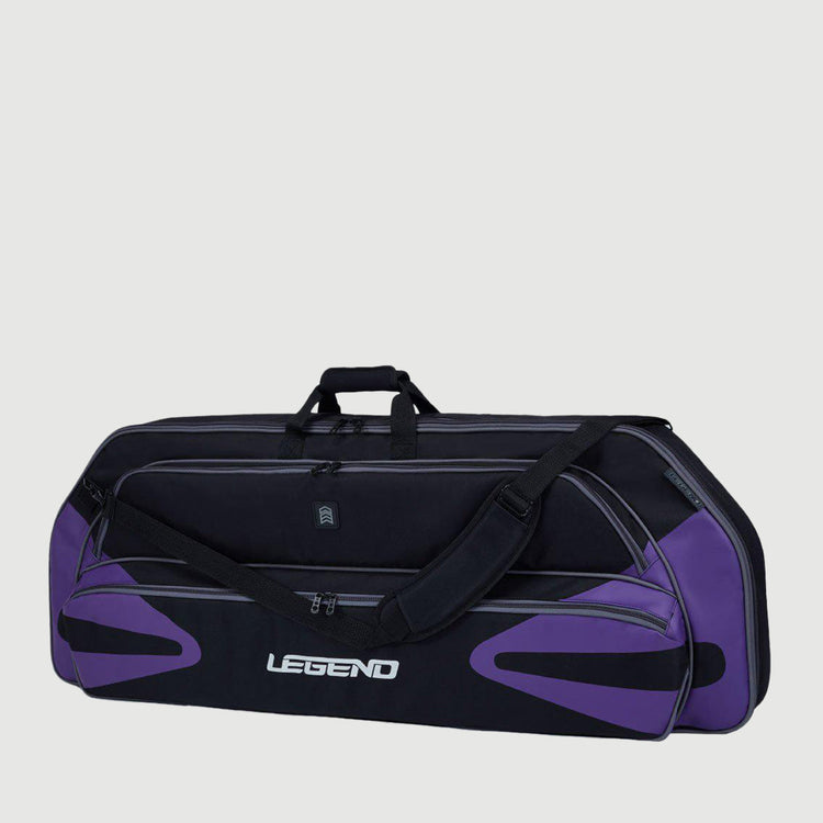 Purple compound shop bow case